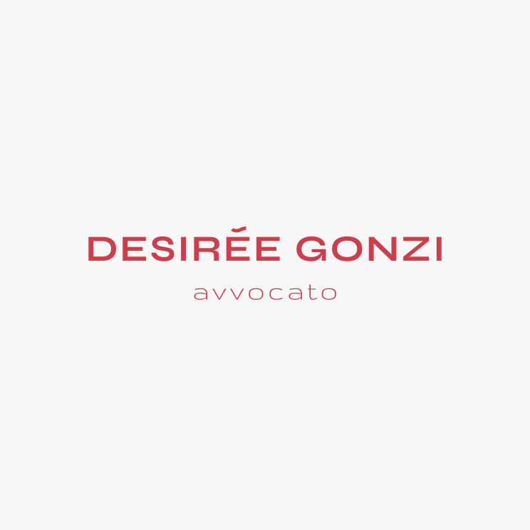 Visual dell'identità per Desirée Gonzi: identità visiva e sito per studio legale